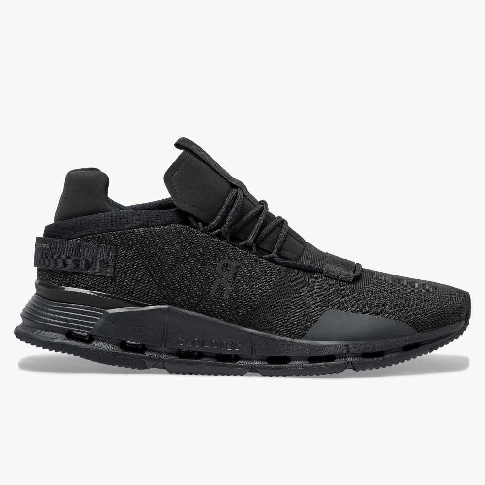 On Cloudnova Tenis Homem - Pretas PT-N-378